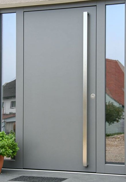expositie groei Verlichting aluminium deuren - voordeur | Arenda